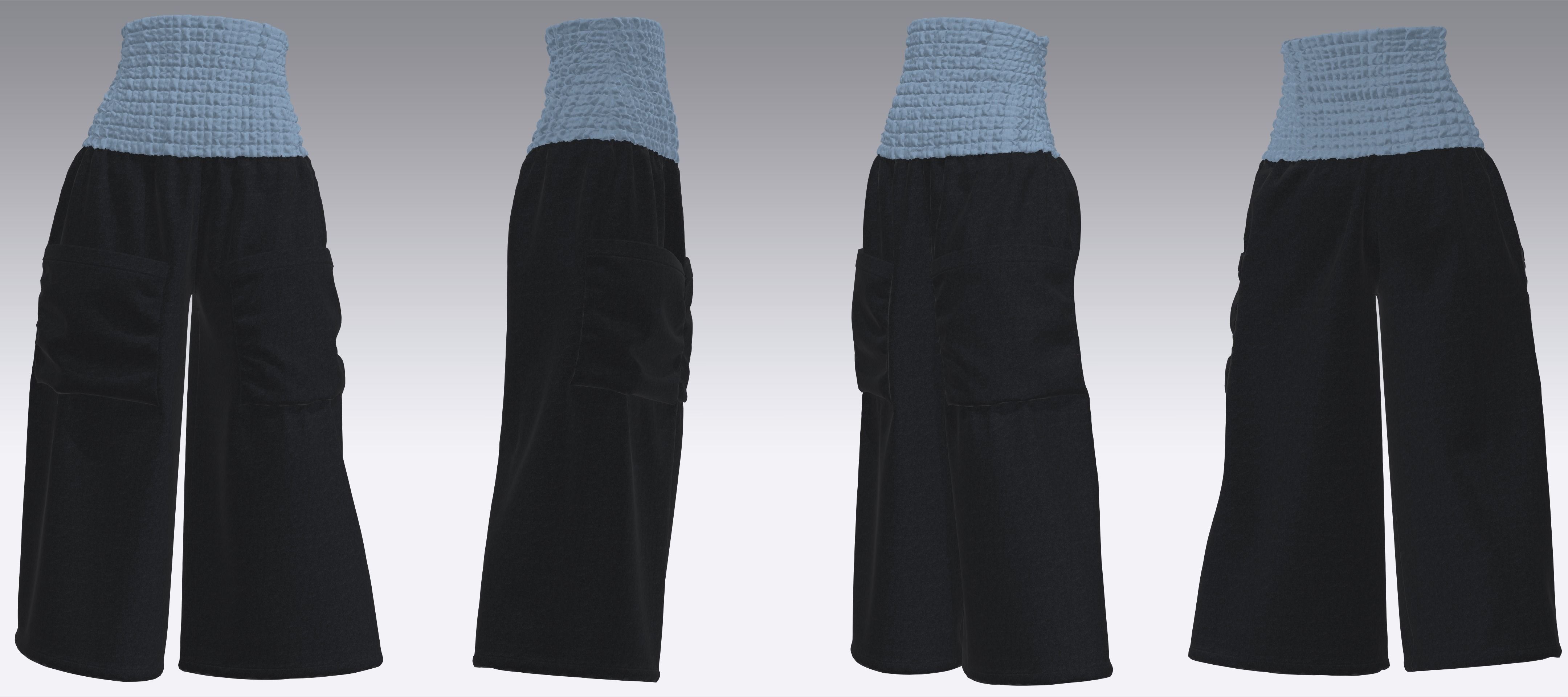 Pants Outfits MD CLO 3D zprj project files 3D model_8