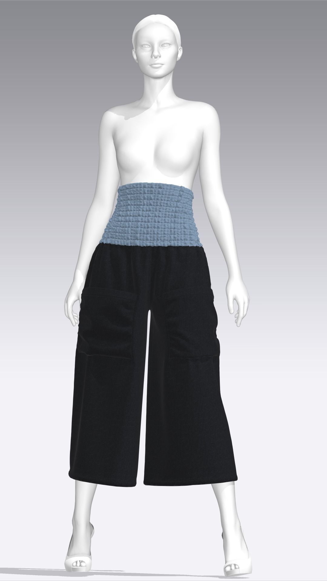Pants Outfits MD CLO 3D zprj project files 3D model_13