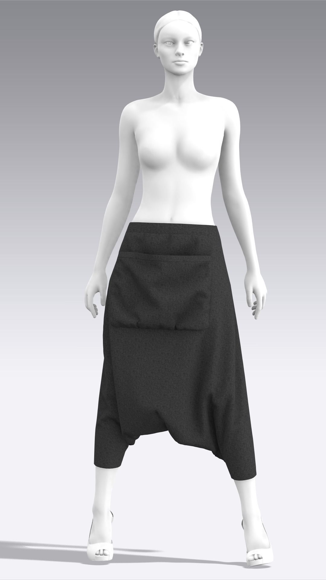 Pants Outfits MD CLO 3D zprj project files 3D model_14