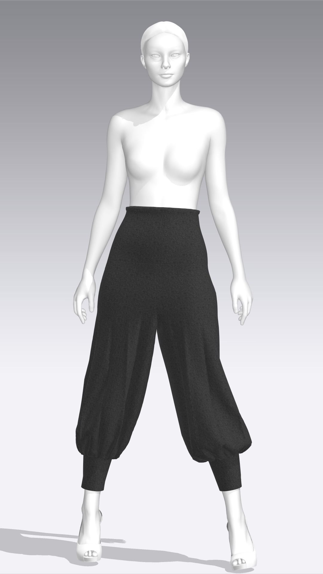 Pants Outfits MD CLO 3D zprj project files 3D model_12