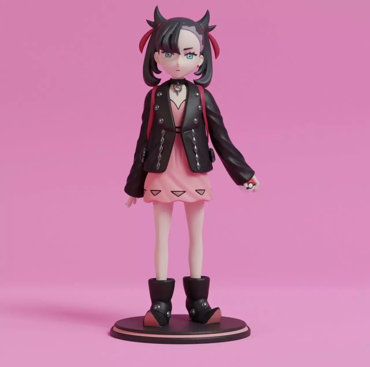 Pokemon - Marnie 3D print model_0