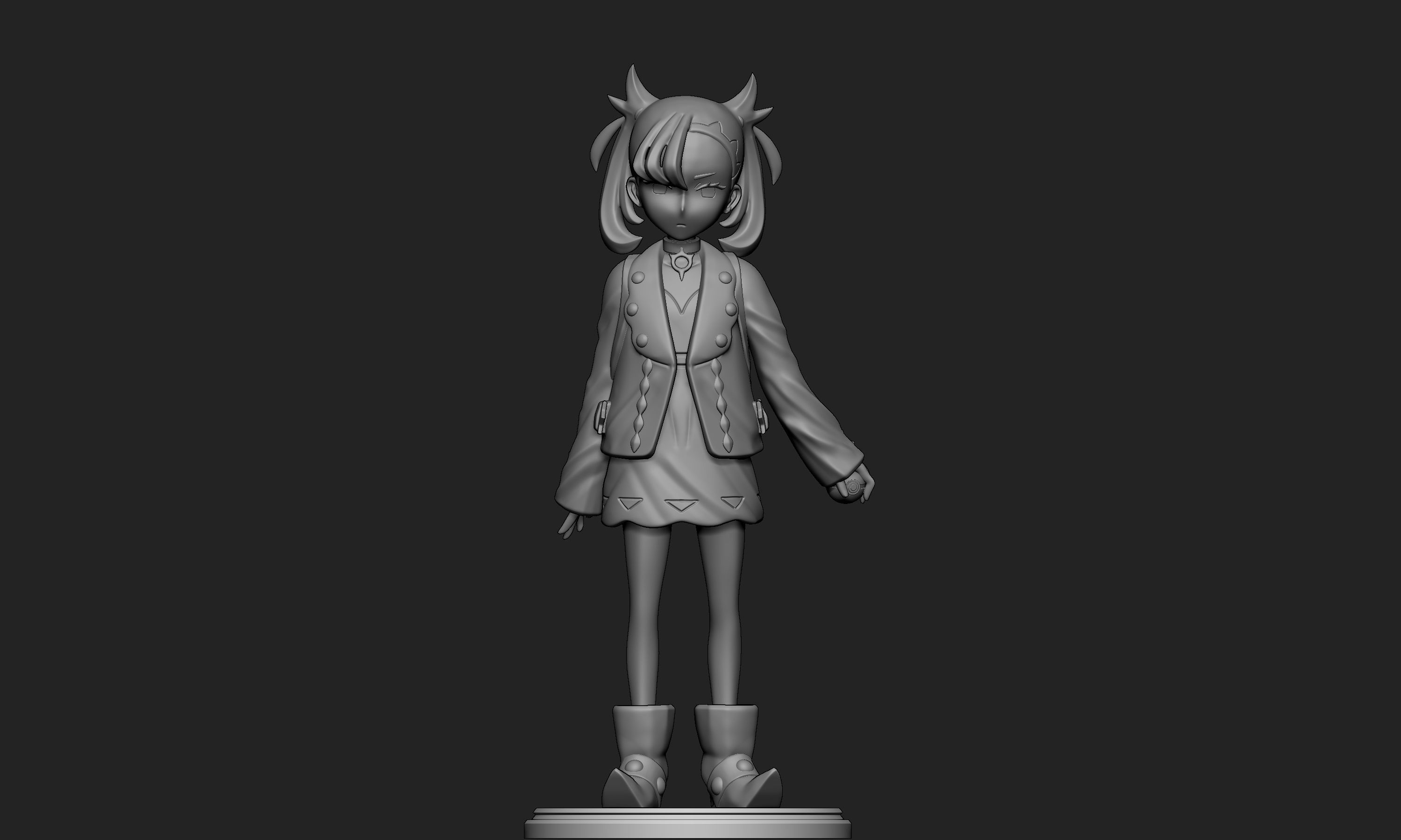 Pokemon - Marnie 3D print model_5