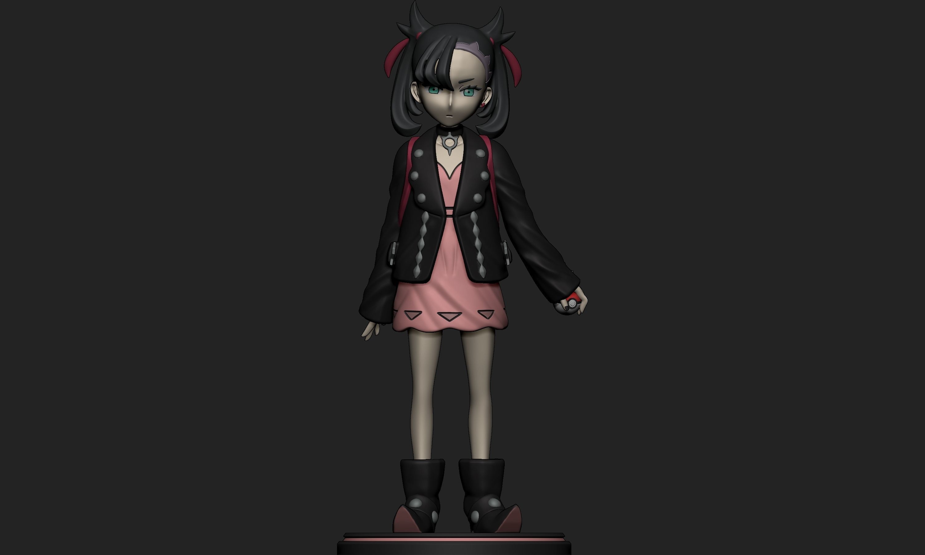 Pokemon - Marnie 3D print model_2