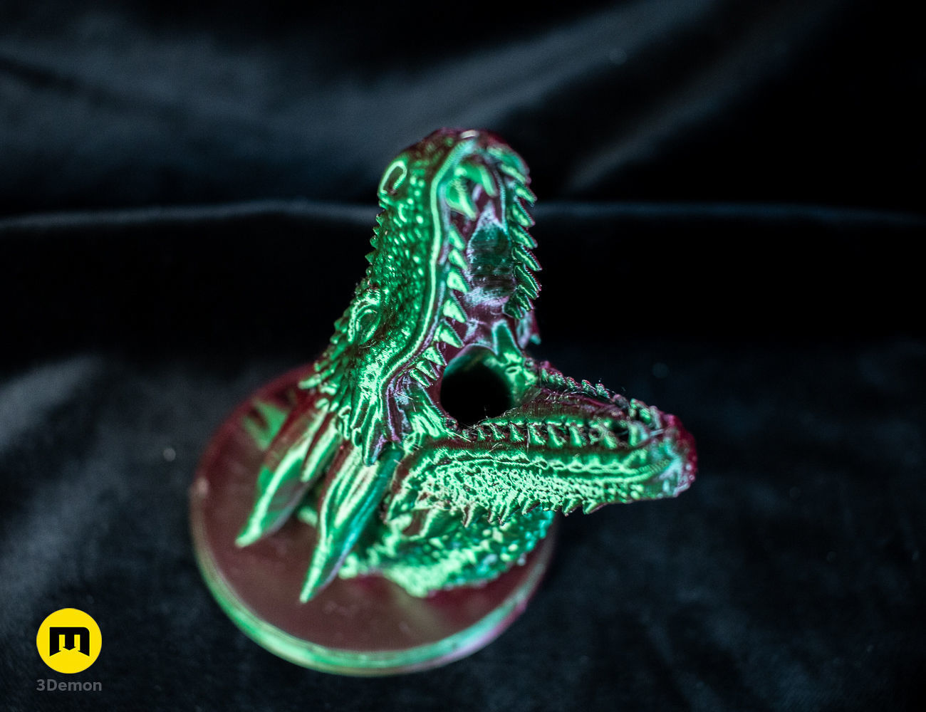 Dragon Head Stylus Stand - Game of Thrones 3D print model_4