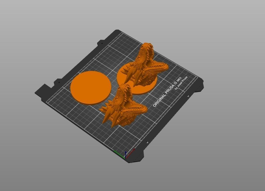 Dragon Head Stylus Stand - Game of Thrones 3D print model_8