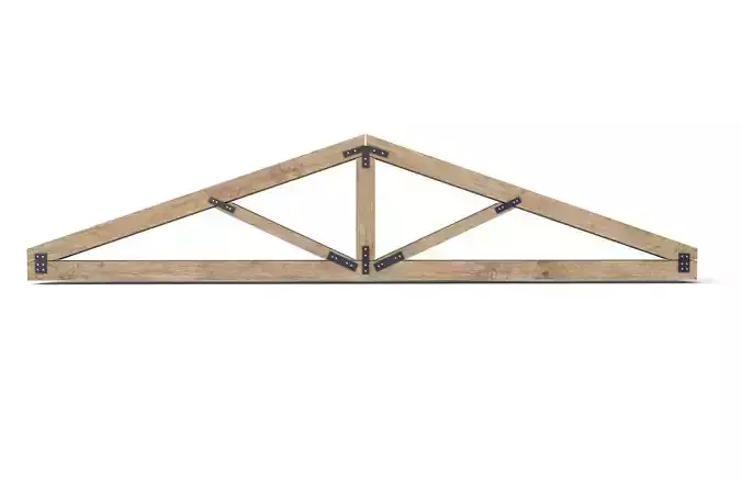 Wooden Roof Truss  02