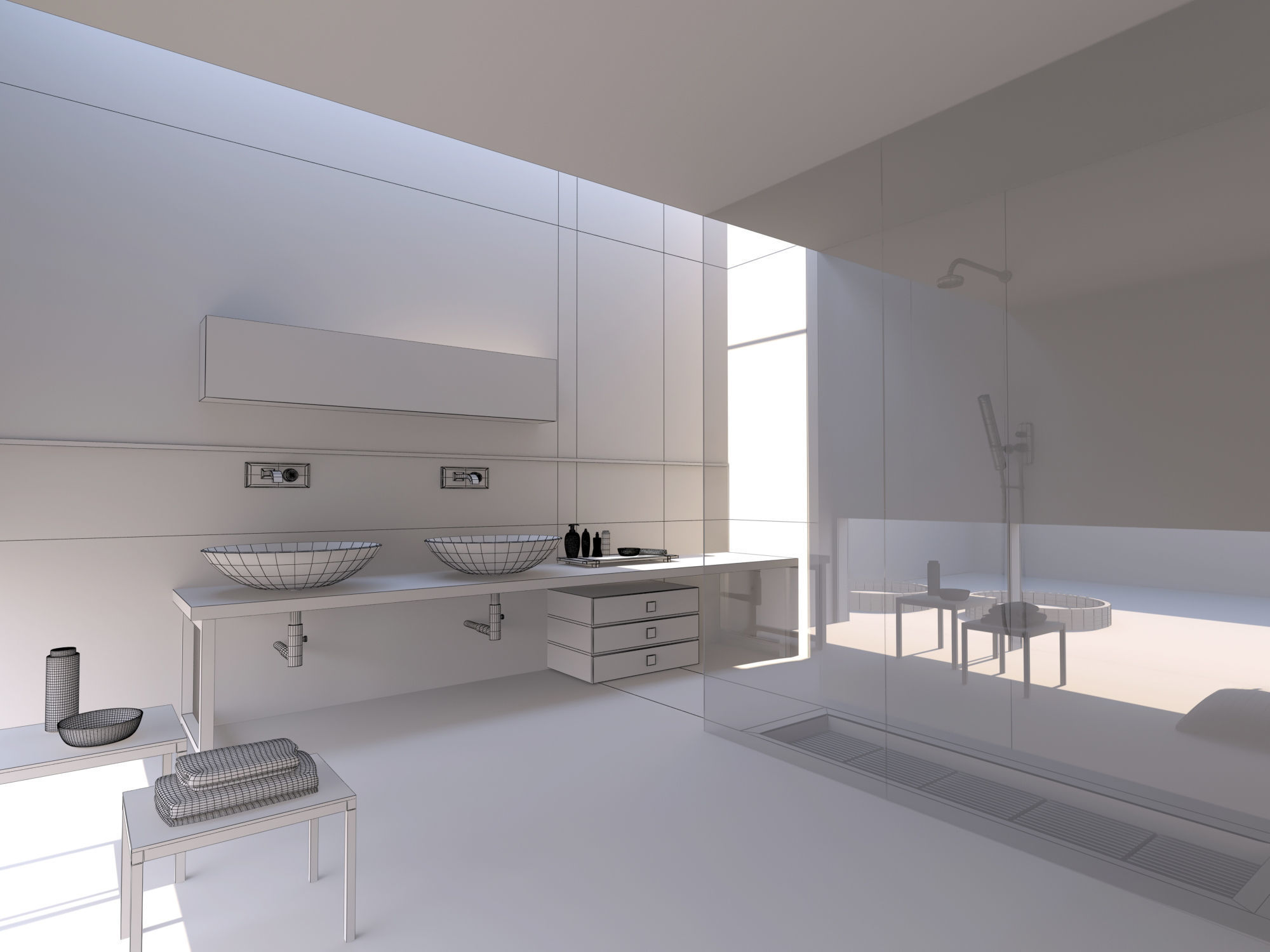 Bathroom 26 3D model_7