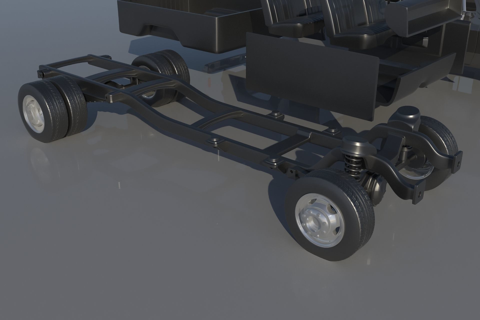 Chevrolet K30 Crew Cab 1975  3D print model_19