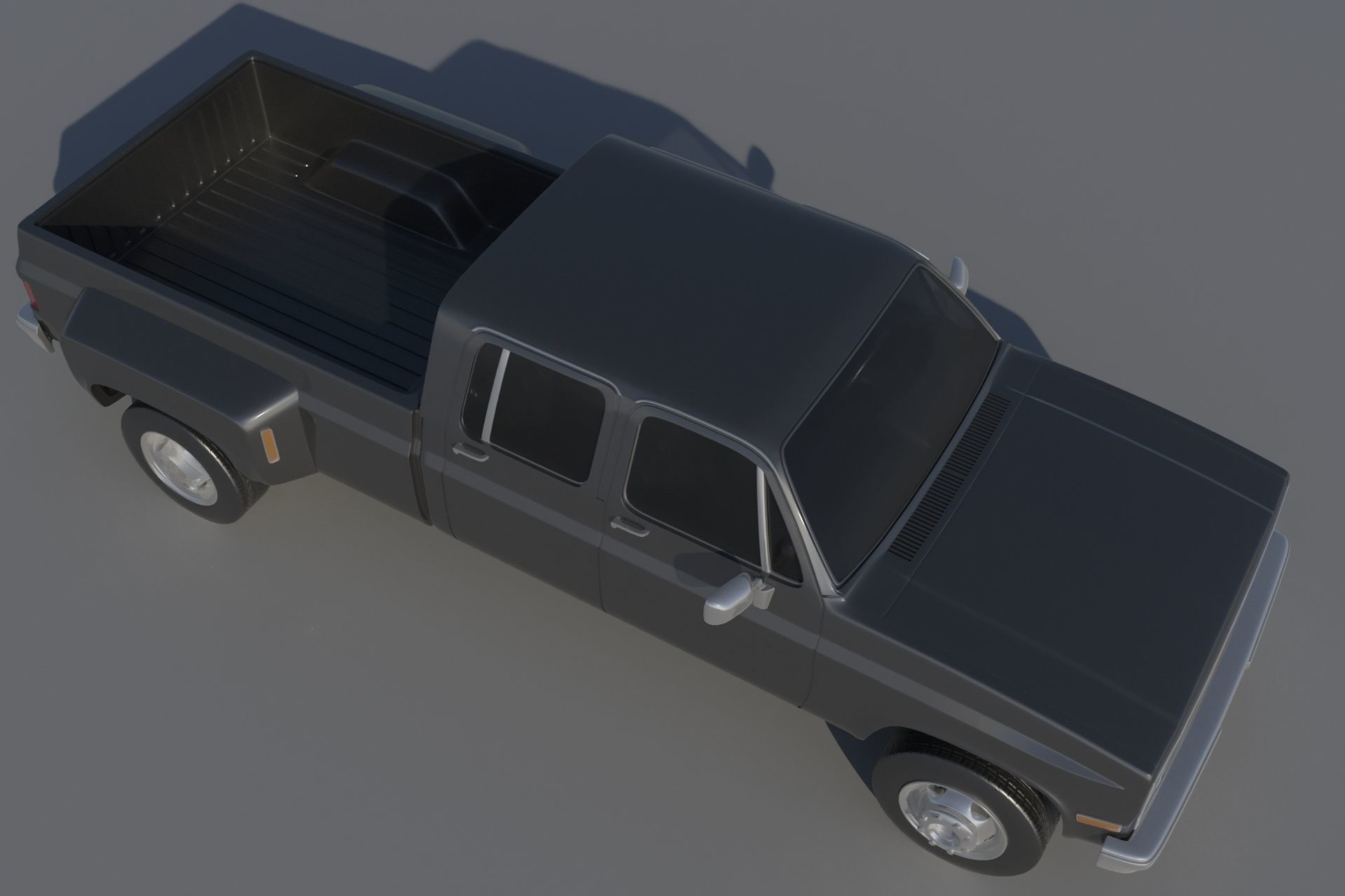 Chevrolet K30 Crew Cab 1975  3D print model_8