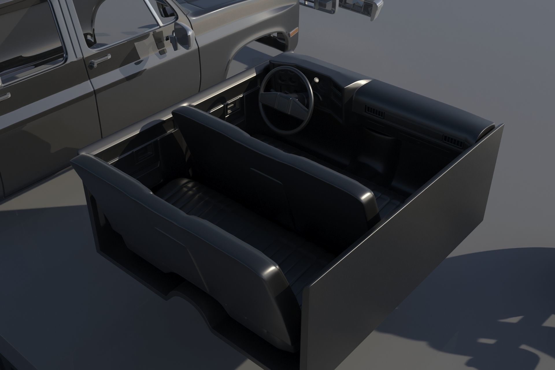 Chevrolet K30 Crew Cab 1975  3D print model_17