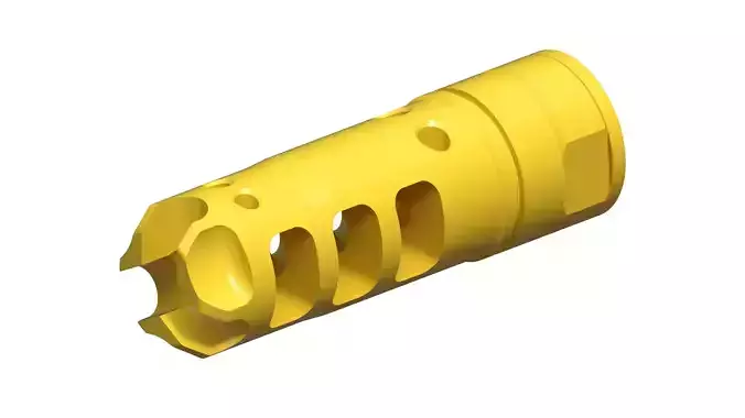 Muzzle Brake Lantac Dragon 3D model