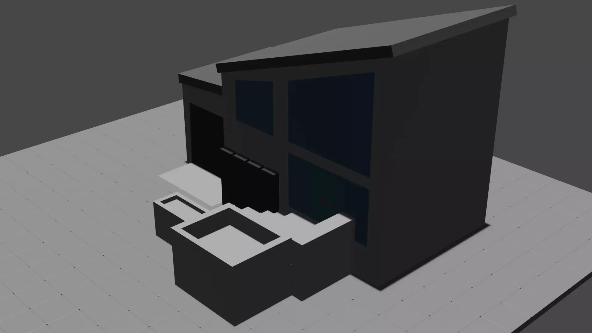 Modern House Free 3D model
