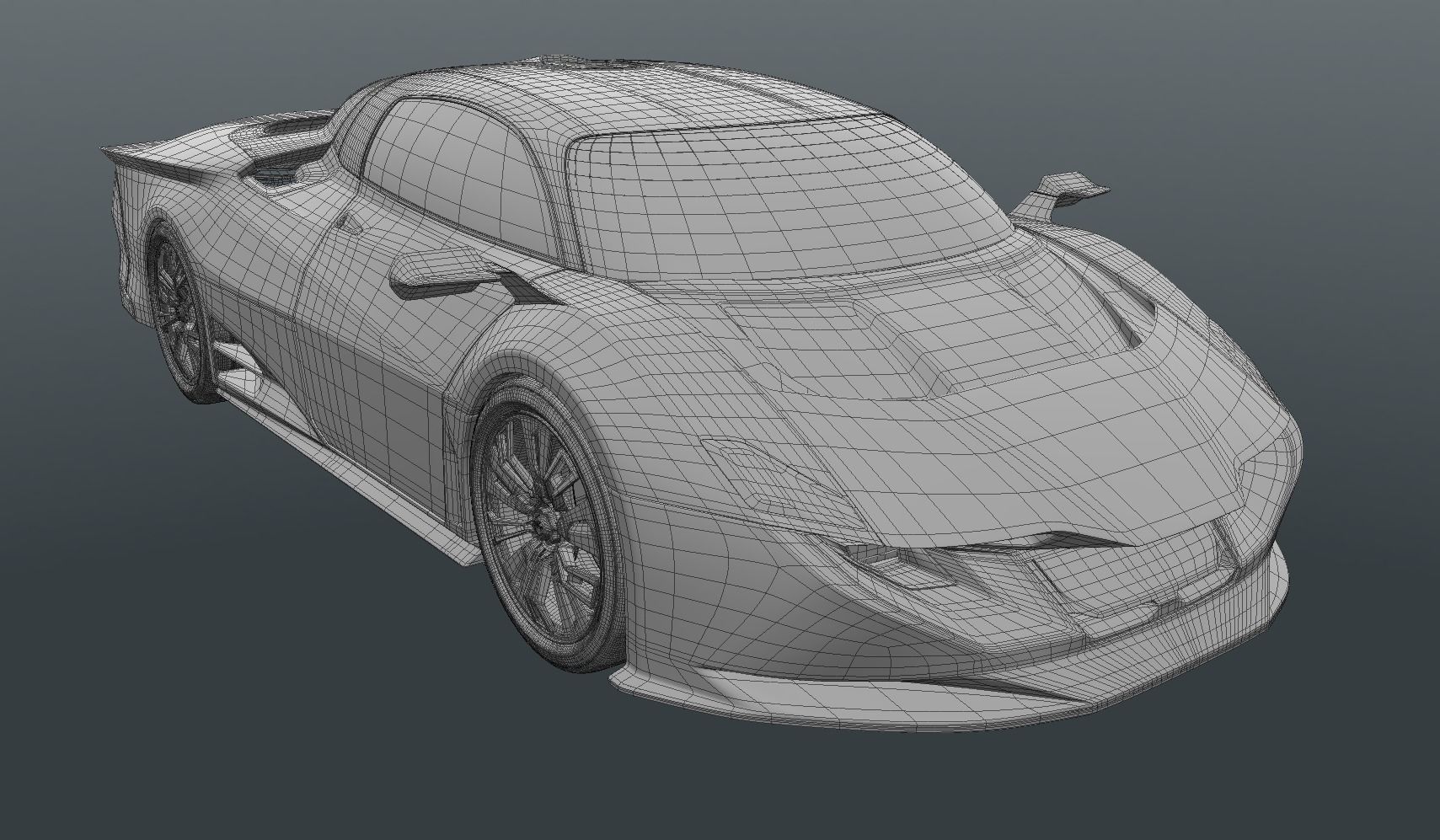 Concept car design - 031 3D model_17