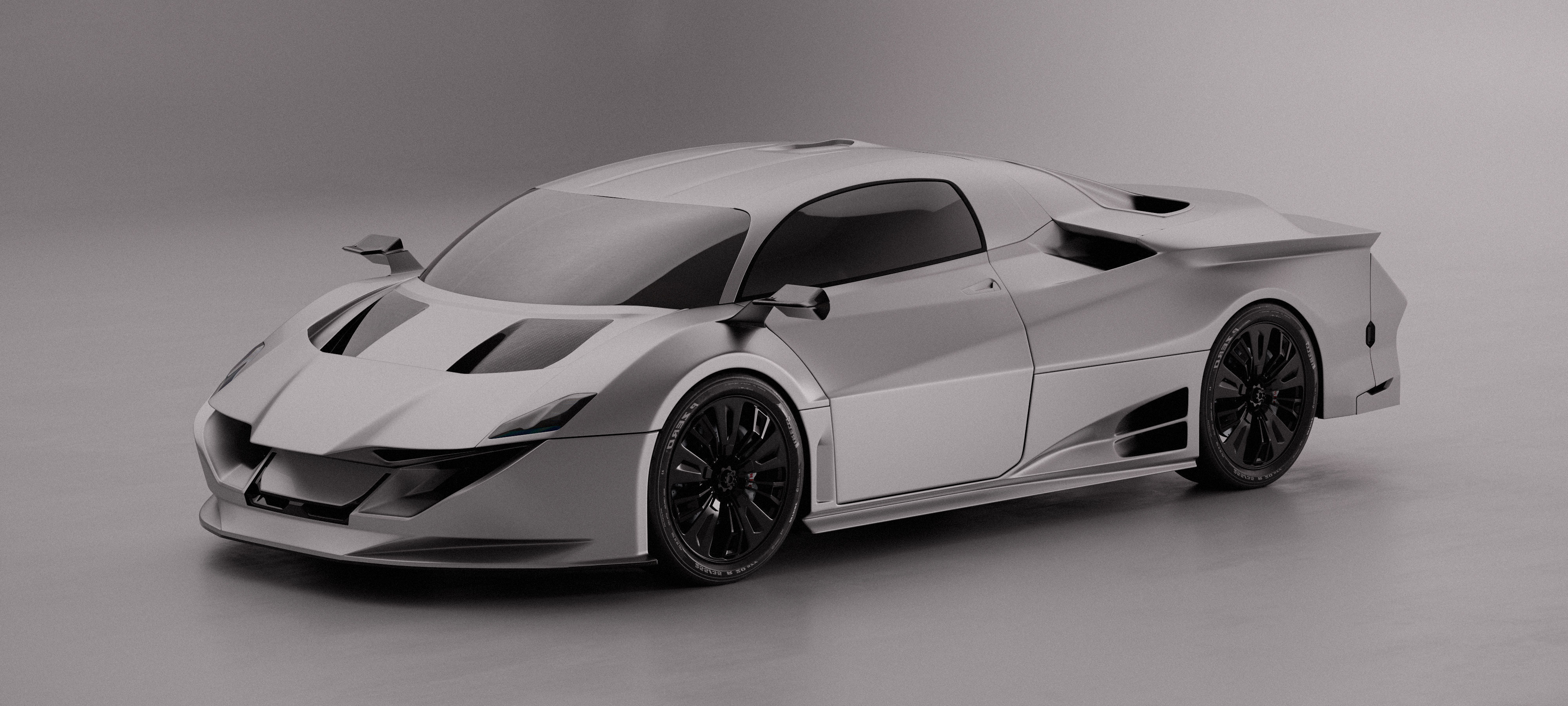 Concept car design - 031 3D model_9