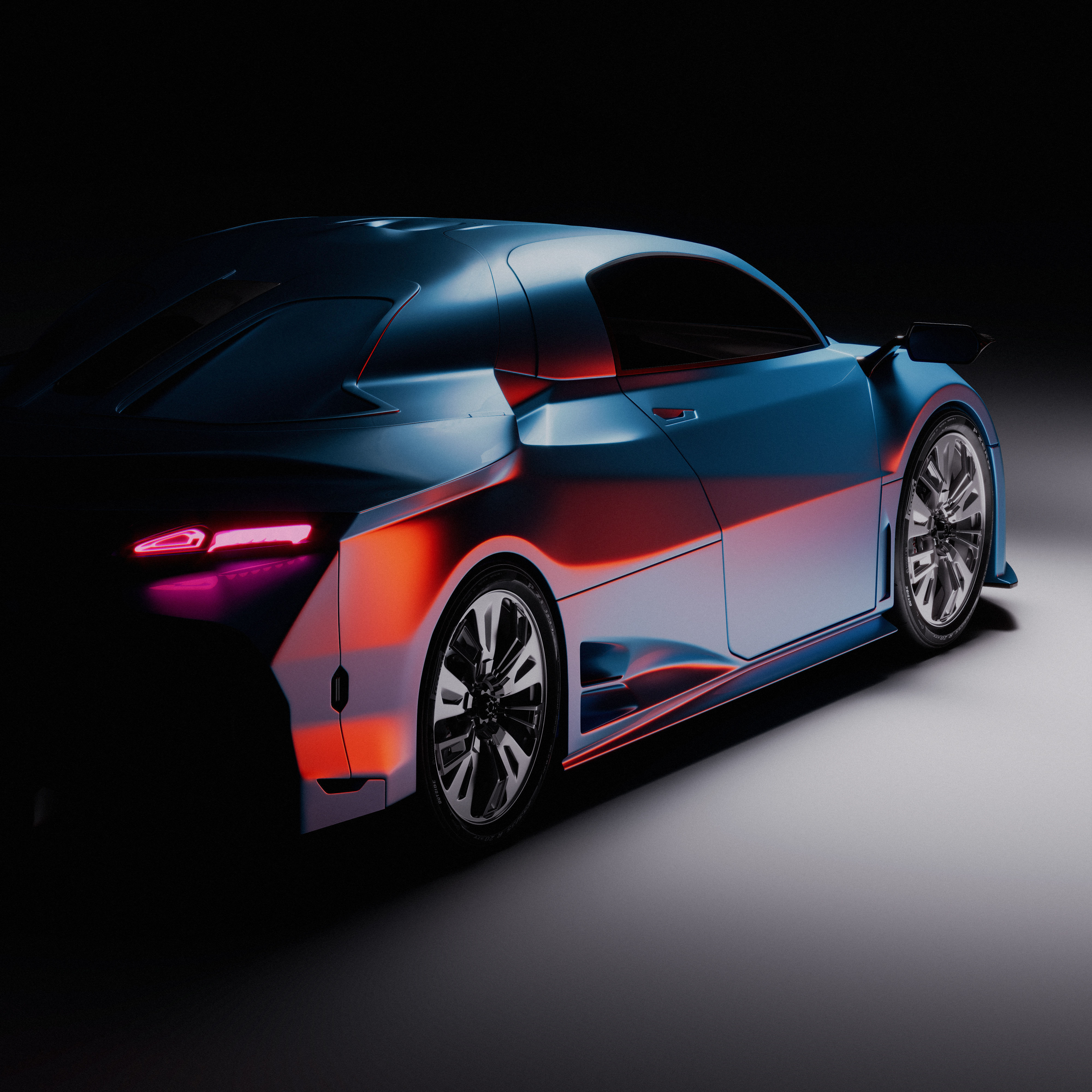 Concept car design - 031 3D model_4