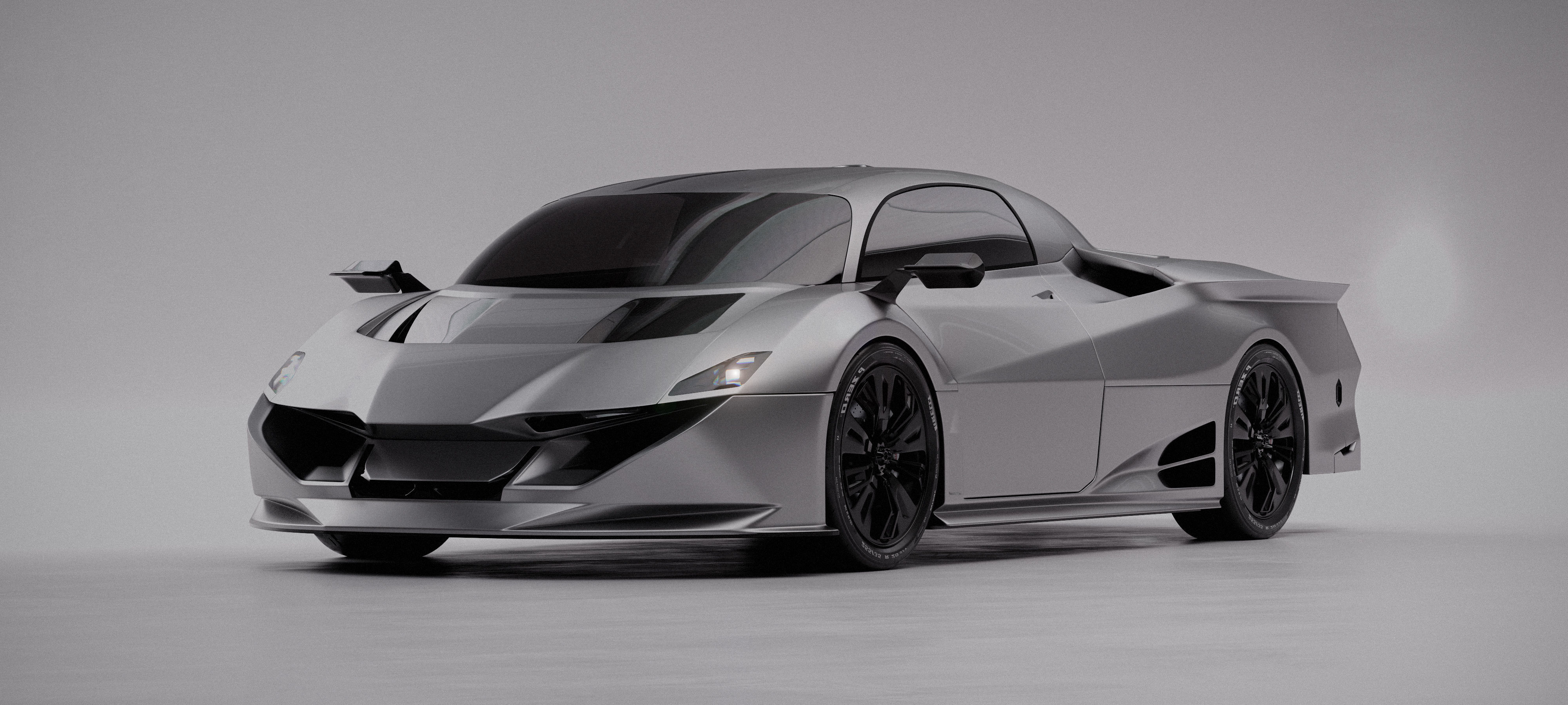 Concept car design - 031 3D model_12