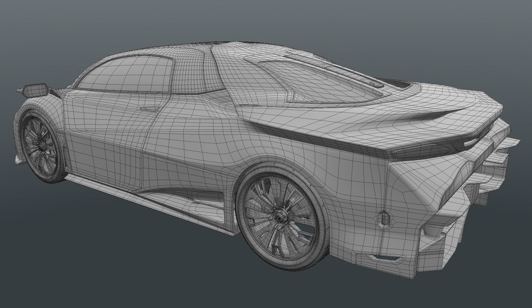 Concept car design - 031 3D model_15