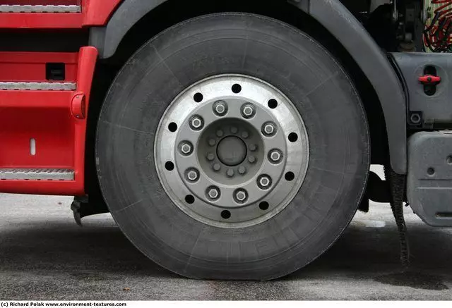 TRUCK WHEEL - Heavy truck front wheel Free 3D model 3D print model_0