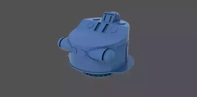 Littorio Class 350cm range finder - Personal lic - 1-72 scale 3D print model