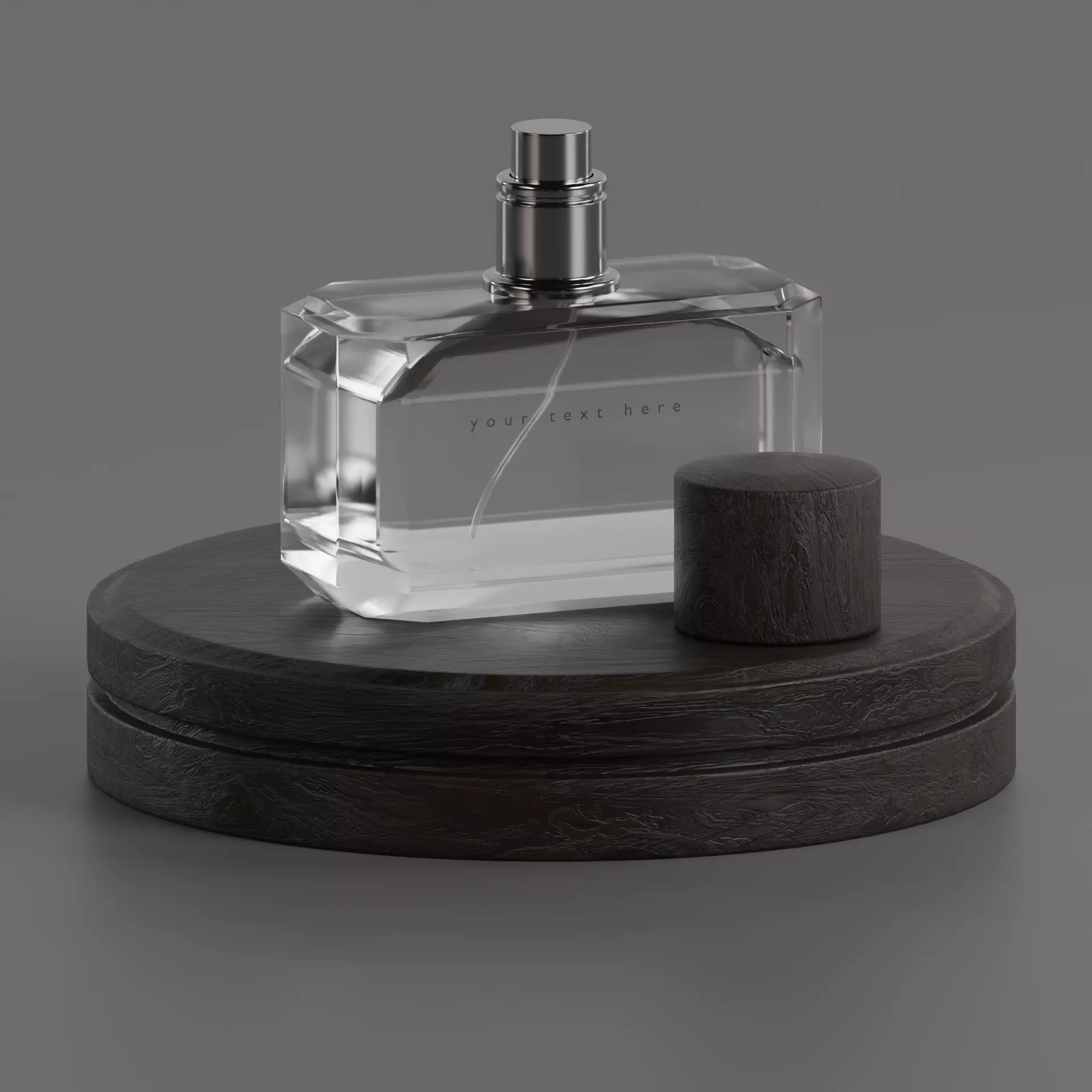 Perfume bottle Low-poly 3D model