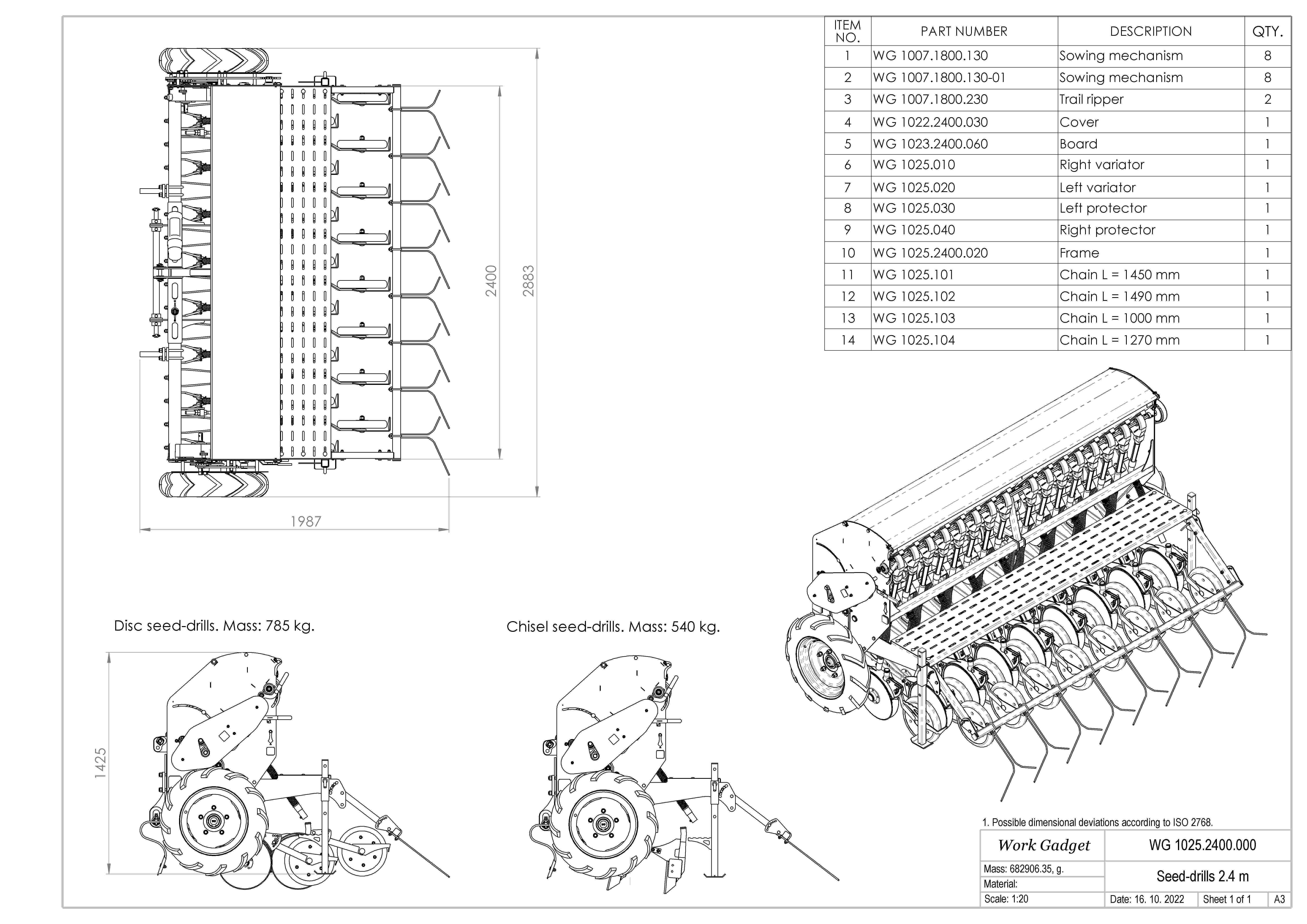 WG 1025 - Variator seed drill 3D model_12