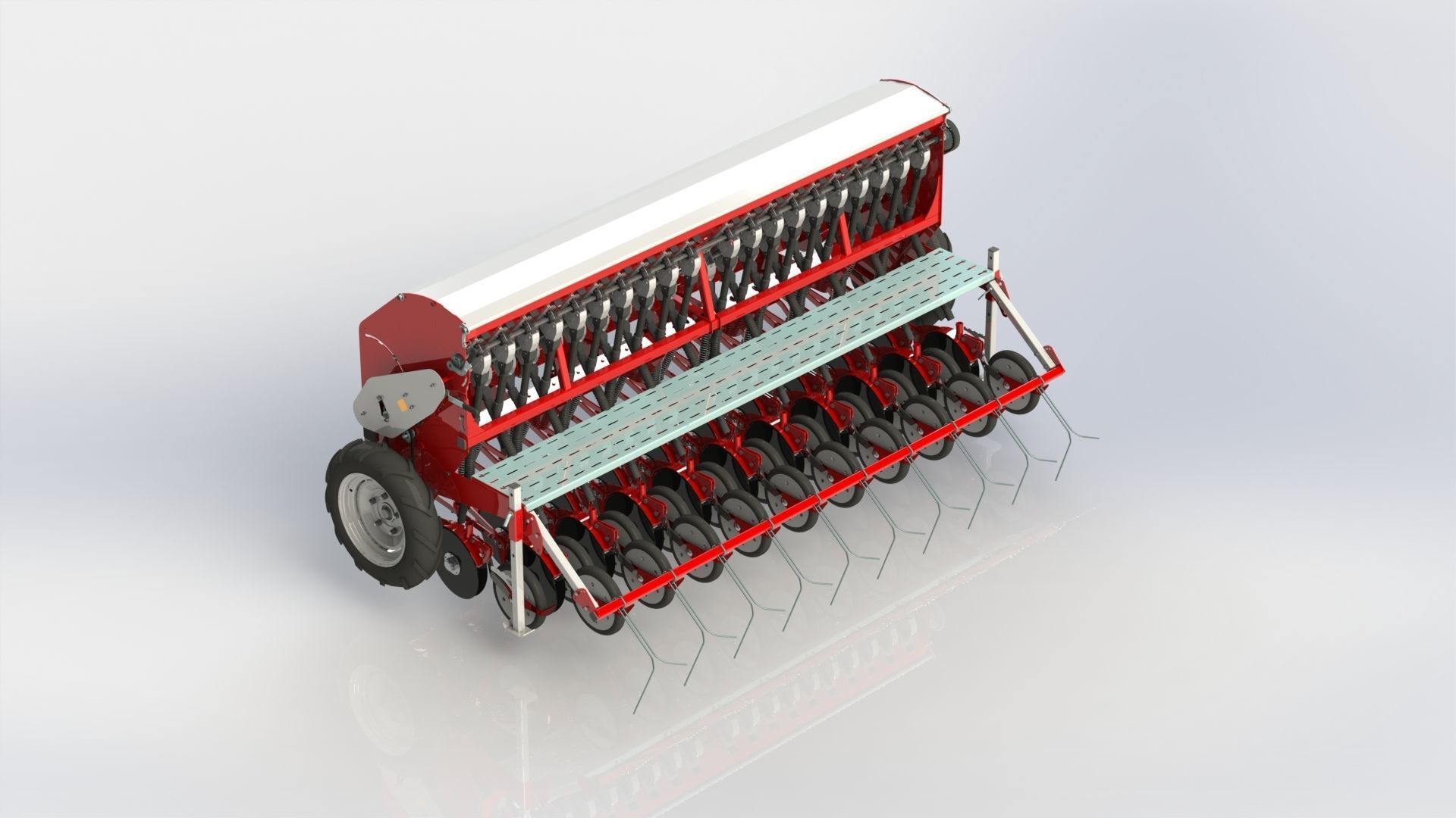 WG 1025 - Variator seed drill 3D model_1
