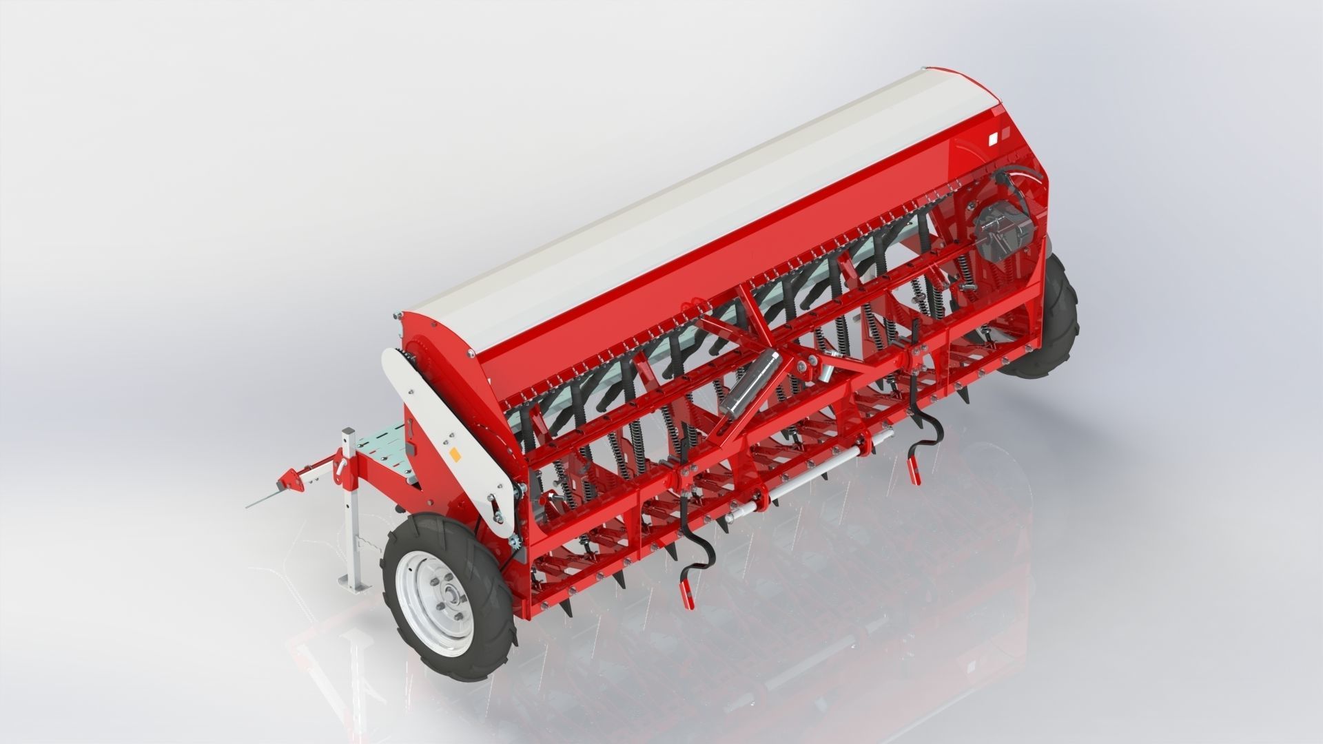 WG 1025 - Variator seed drill 3D model_3