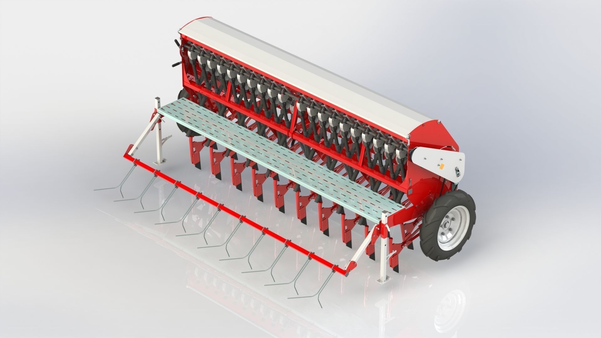 WG 1025 - Variator seed drill 3D model_2