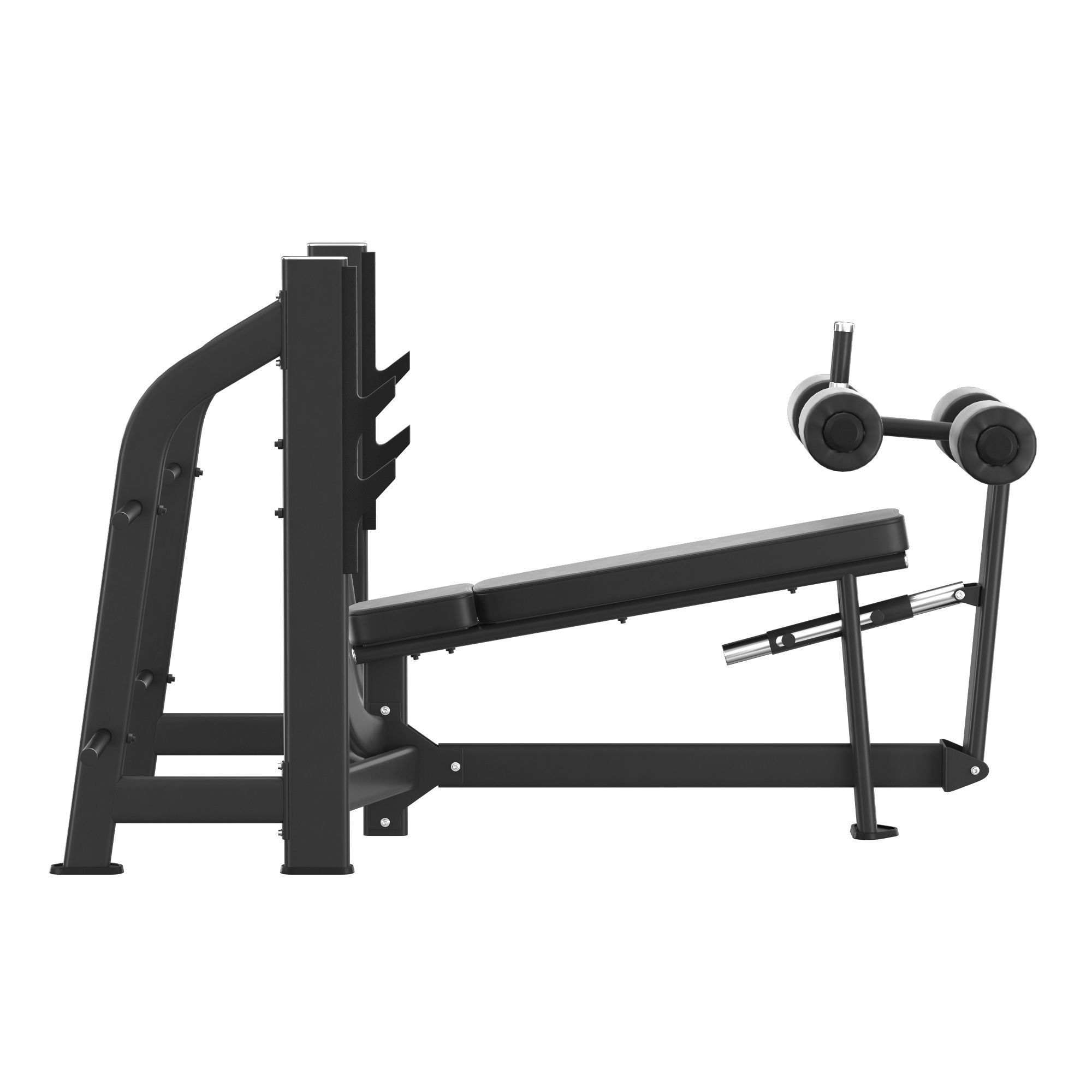  E-7041 Olympic Decline Bench 3D model_2