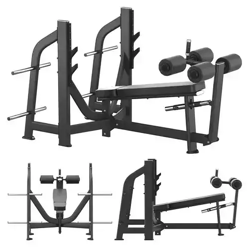  E-7041 Olympic Decline Bench