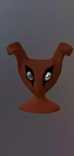 Funny and Little creepy decorating model Free 3D model