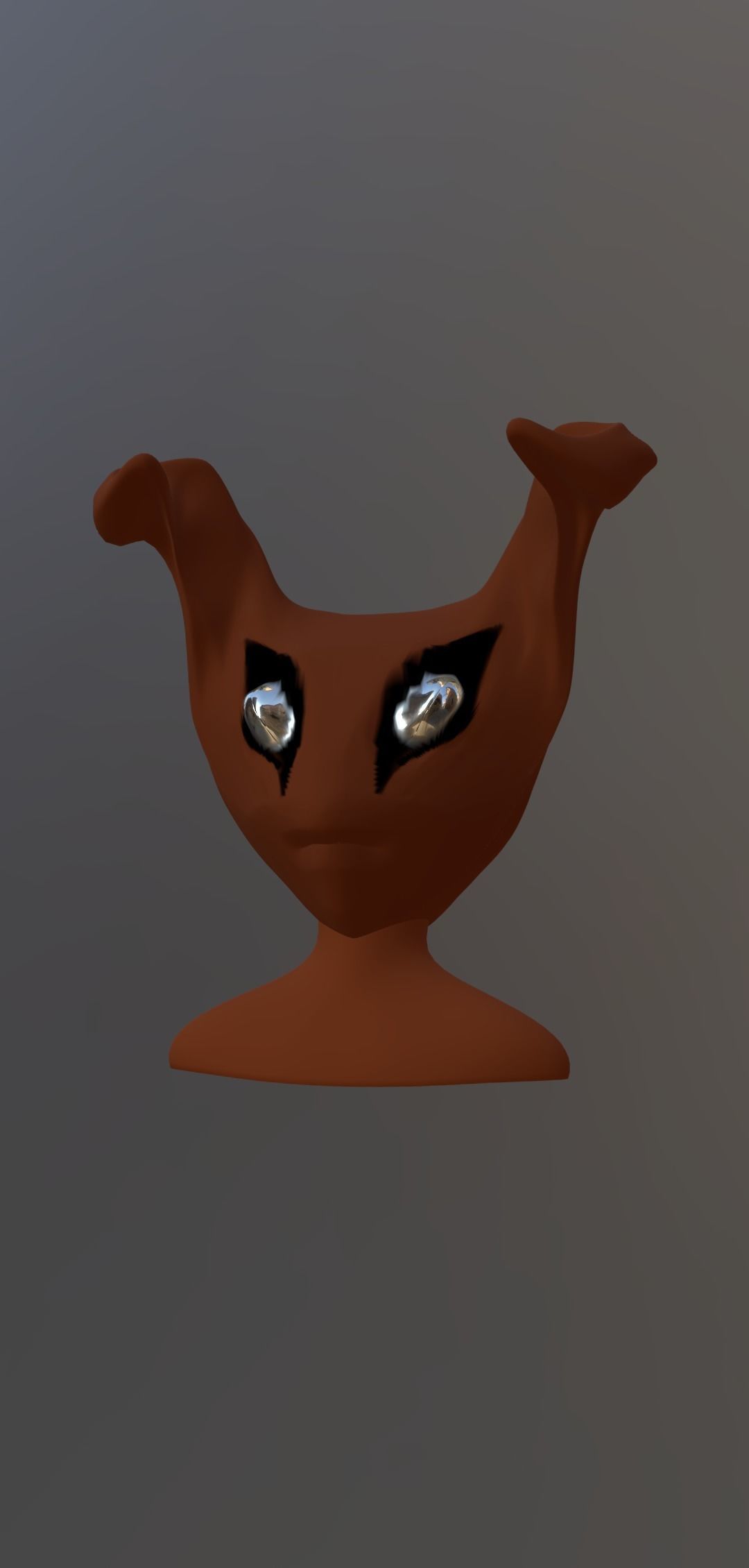 Funny and Little creepy decorating model Free 3D model_2