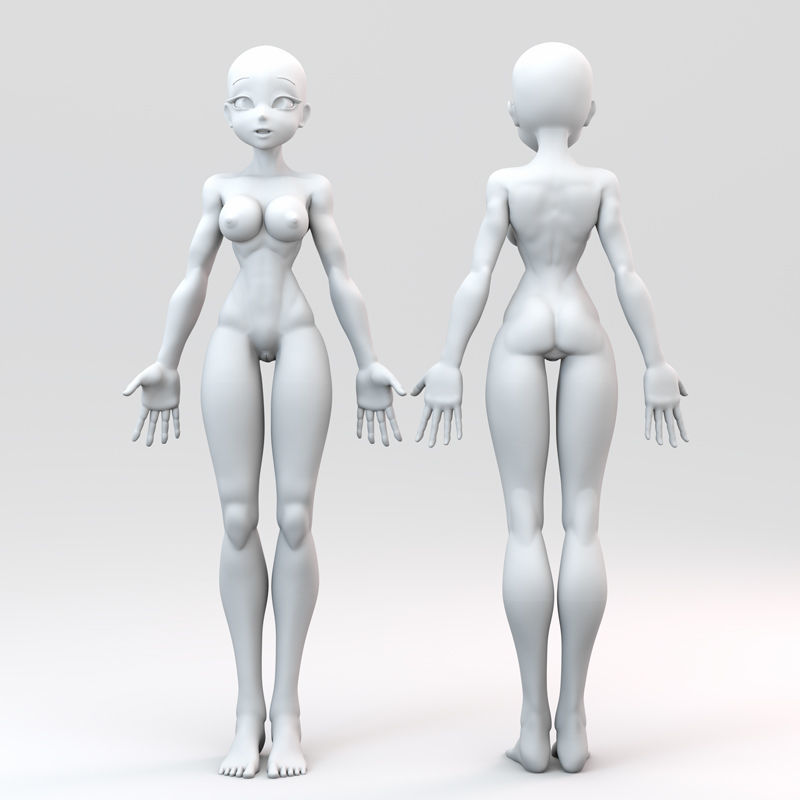 H Girl Premium Bundle for Daz3D and Poser 3D model_6