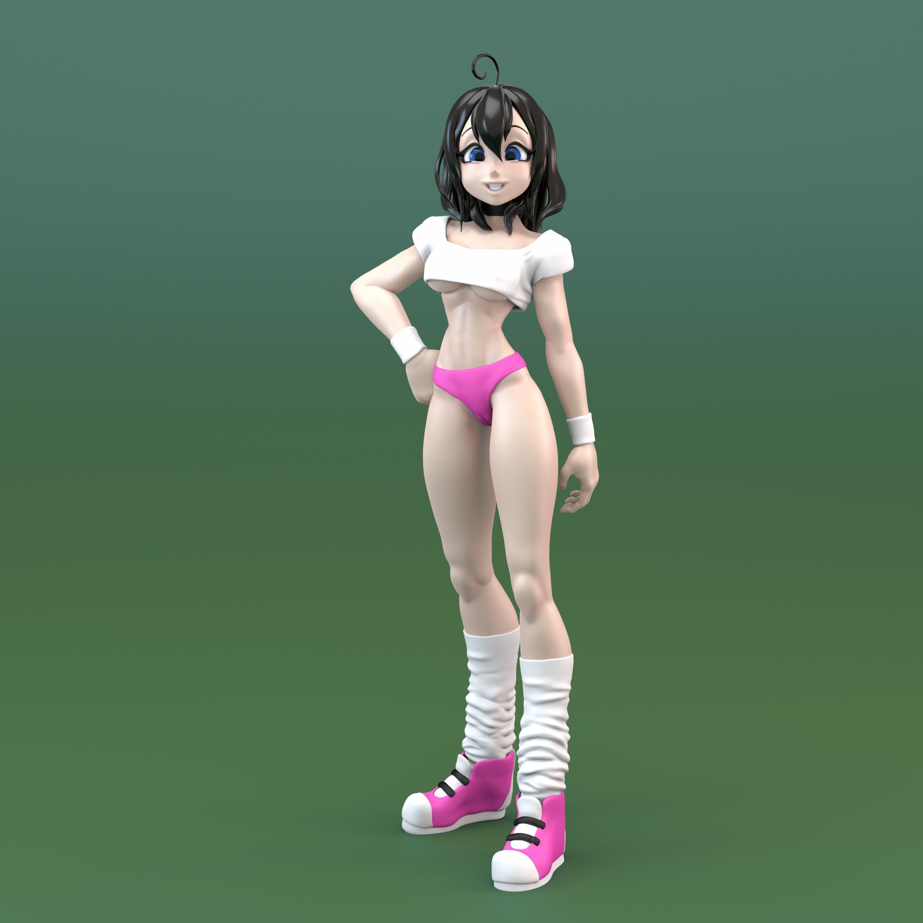 H Girl Premium Bundle for Daz3D and Poser 3D model_20