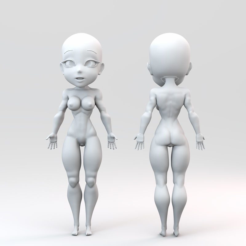 H Girl Premium Bundle for Daz3D and Poser 3D model_7