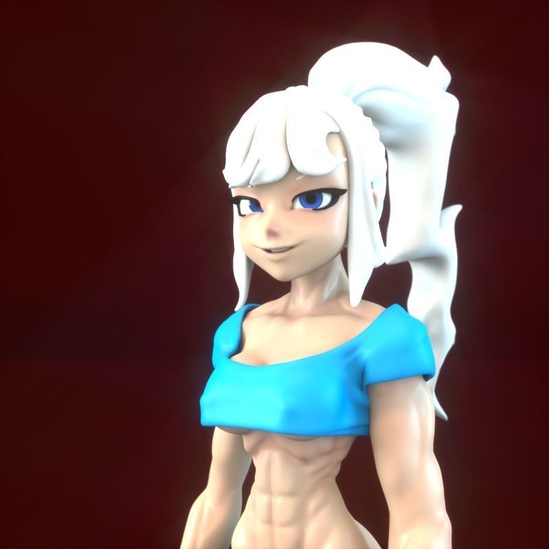 H Girl Premium Bundle for Daz3D and Poser 3D model_21