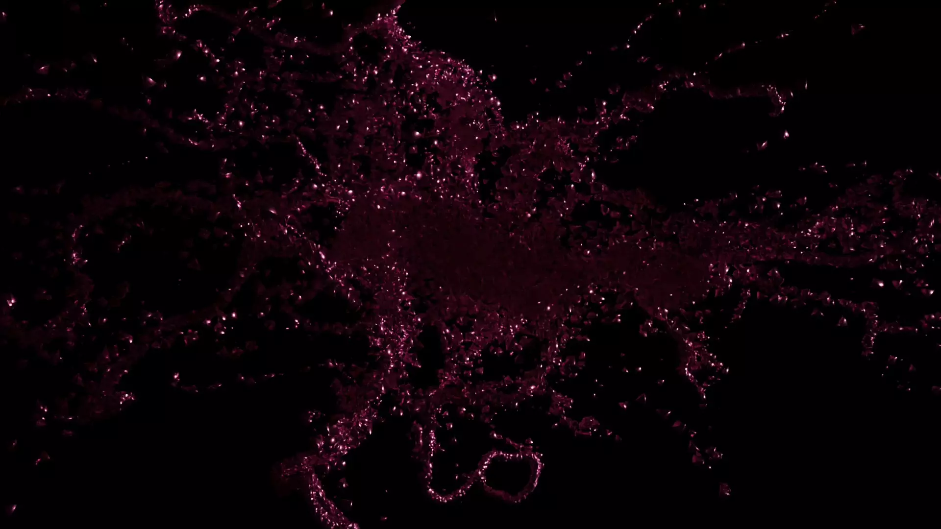 particle background animation  3D model_0