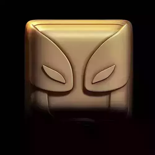 Wolverine Keycaps  Hugh Jackman  Marvel Comics  3D print model