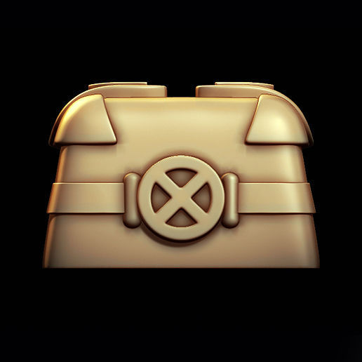 Wolverine Keycaps  Hugh Jackman  Marvel Comics  3D print model_4