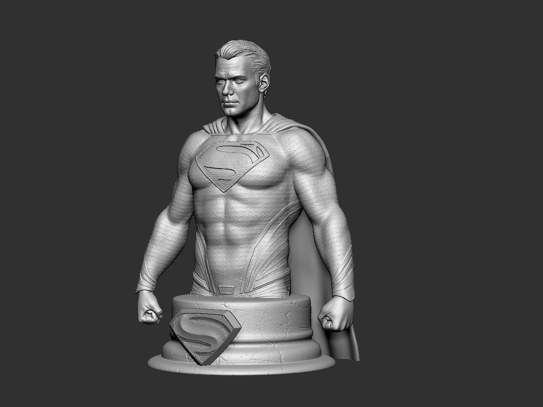 Superman Henry Cavill   High quality 3D print model 3D print model_3