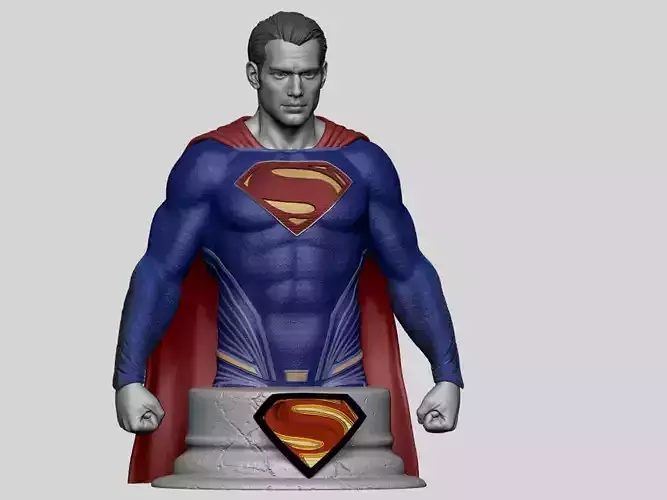 Superman Henry Cavill   High quality 3D print model 3D print model