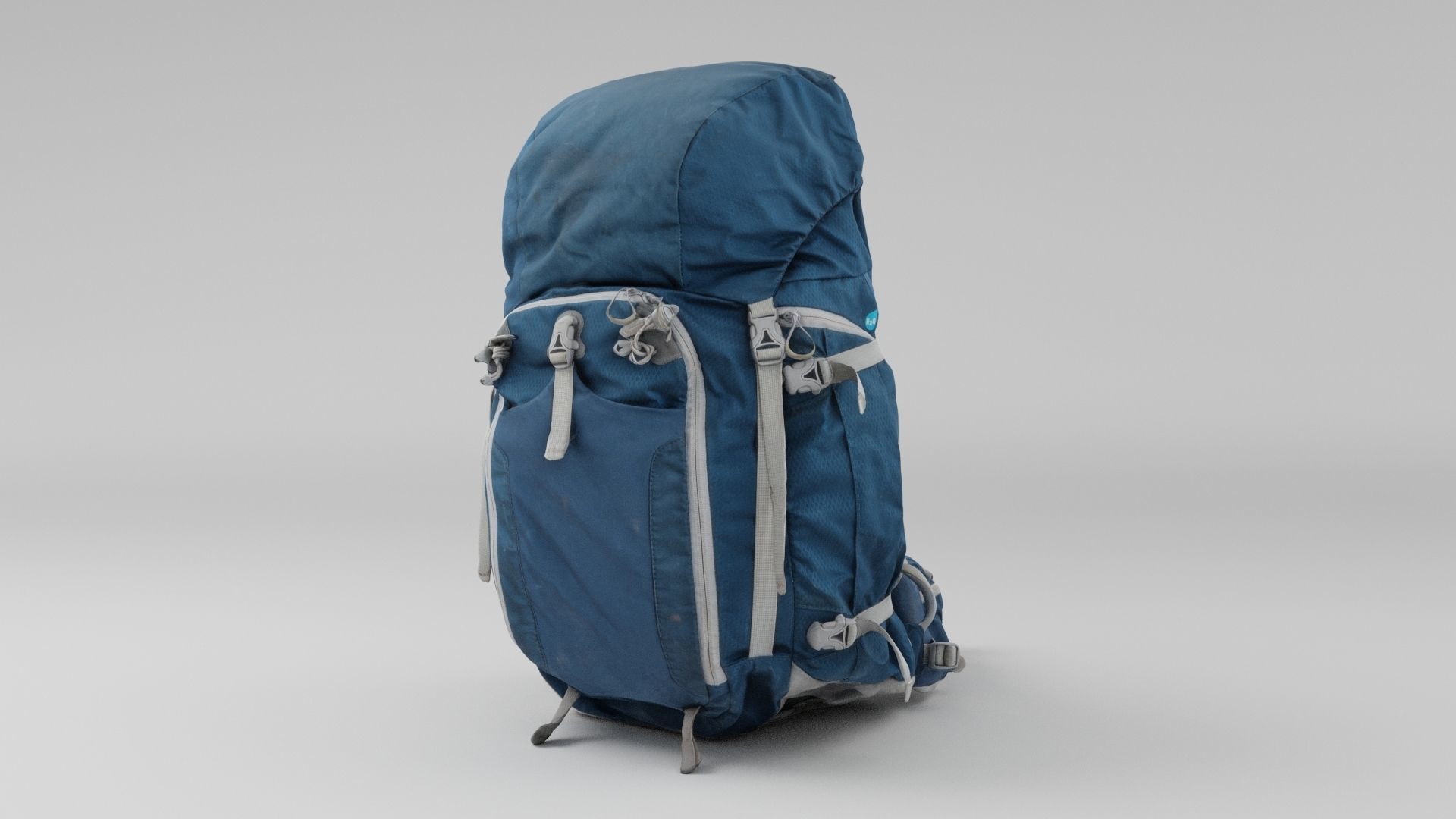 large hiking backpack for tourism 3D model_5
