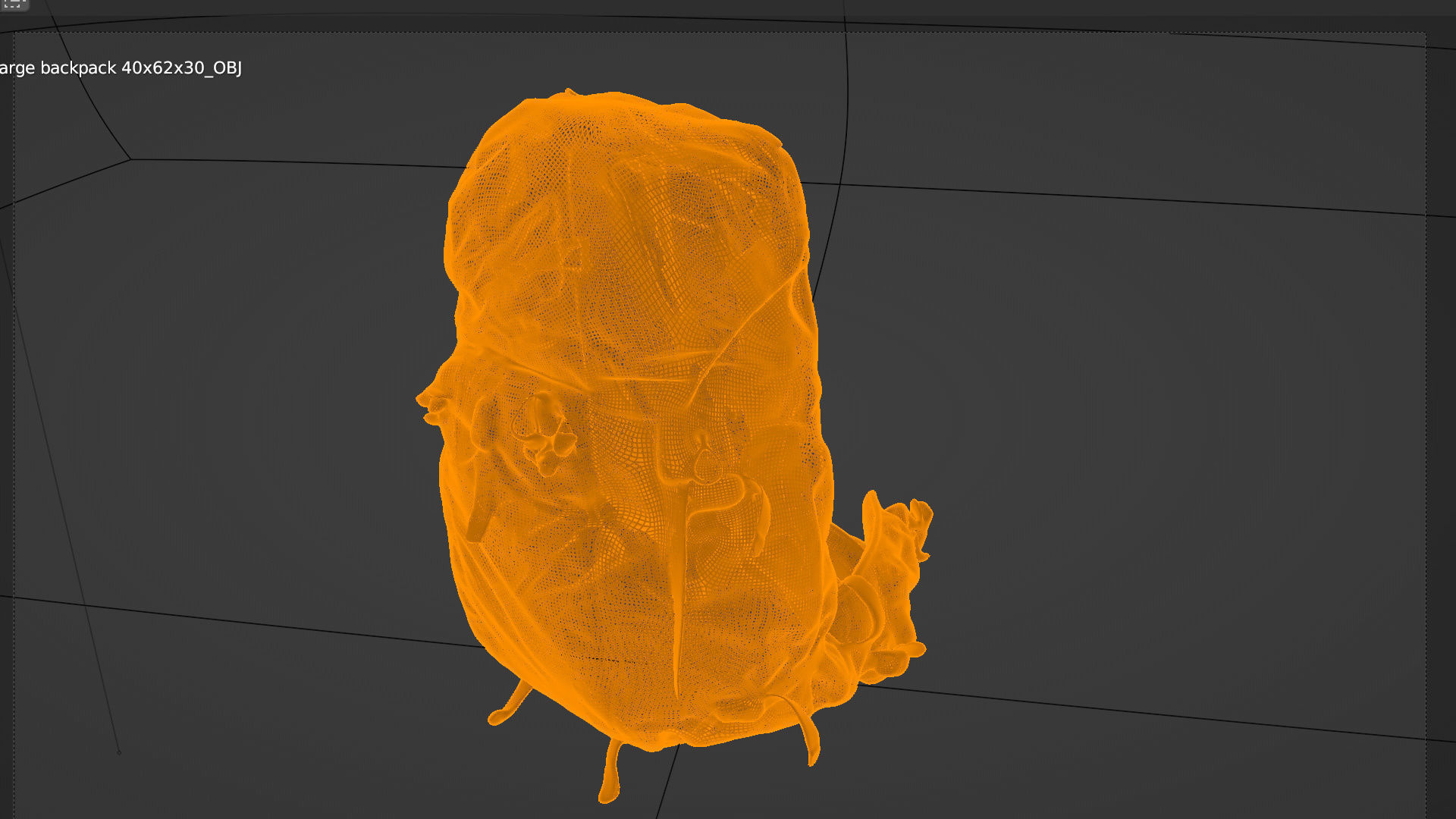 large hiking backpack for tourism 3D model_4