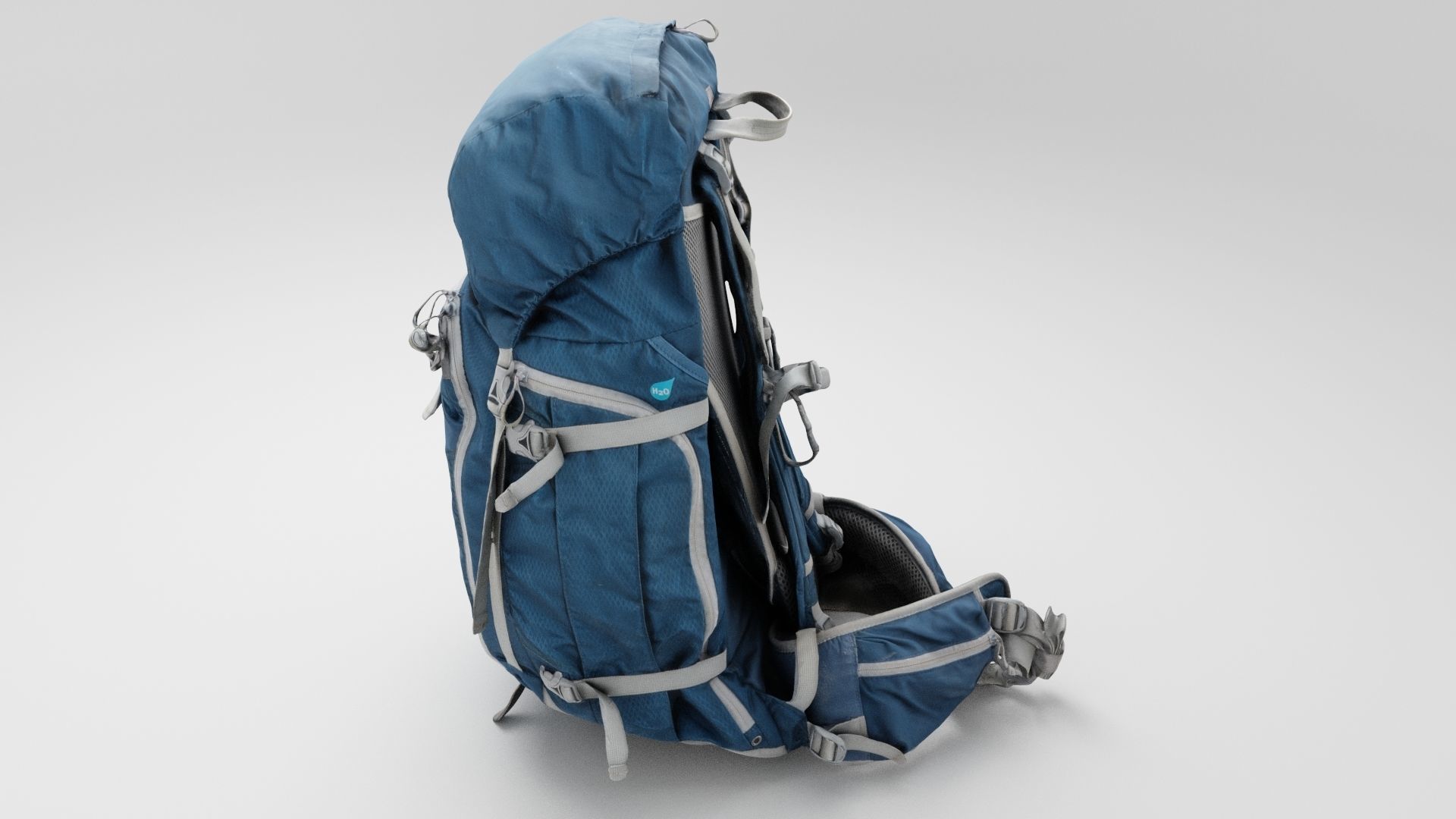 large hiking backpack for tourism 3D model_1