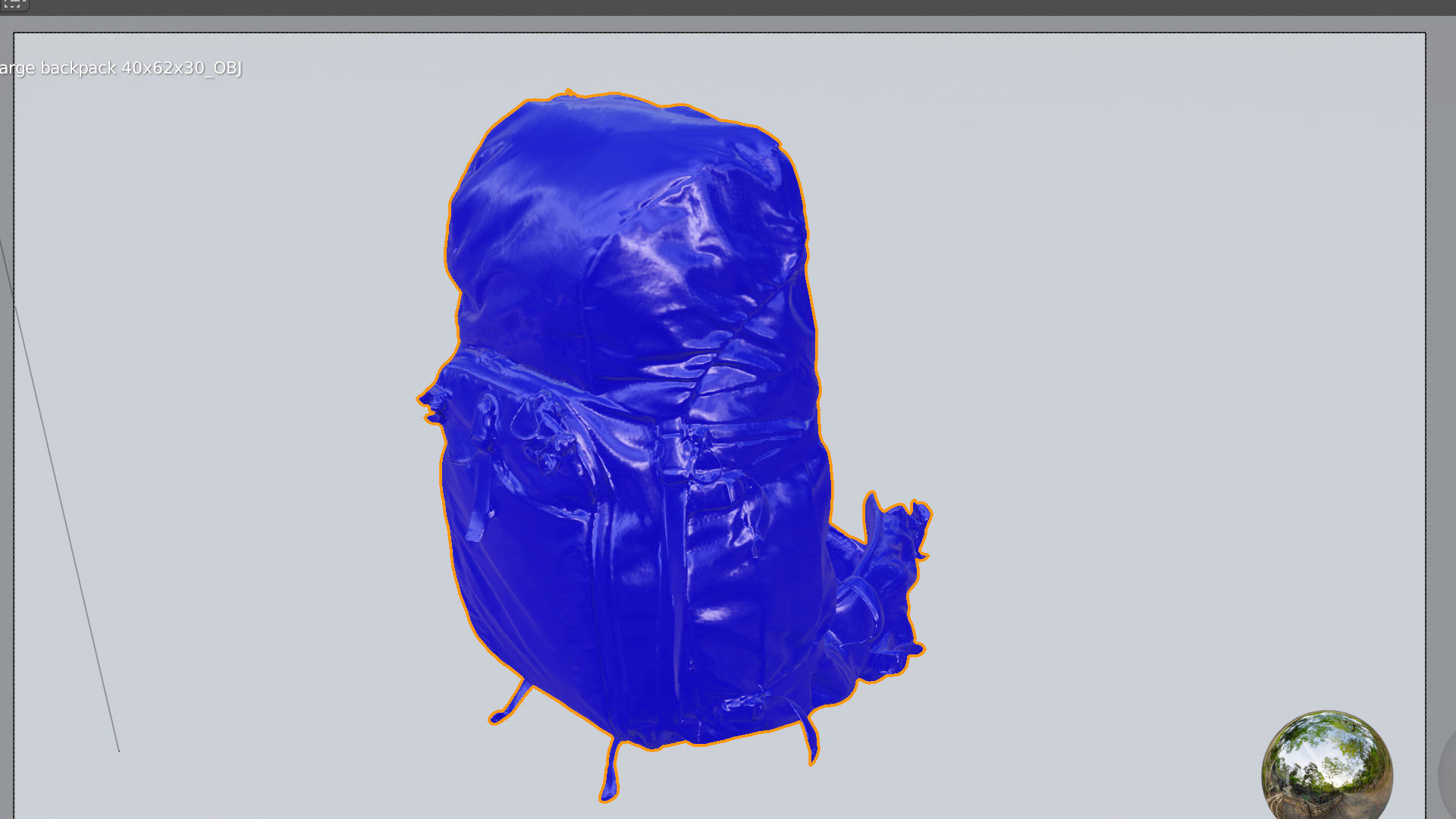 large hiking backpack for tourism 3D model_6