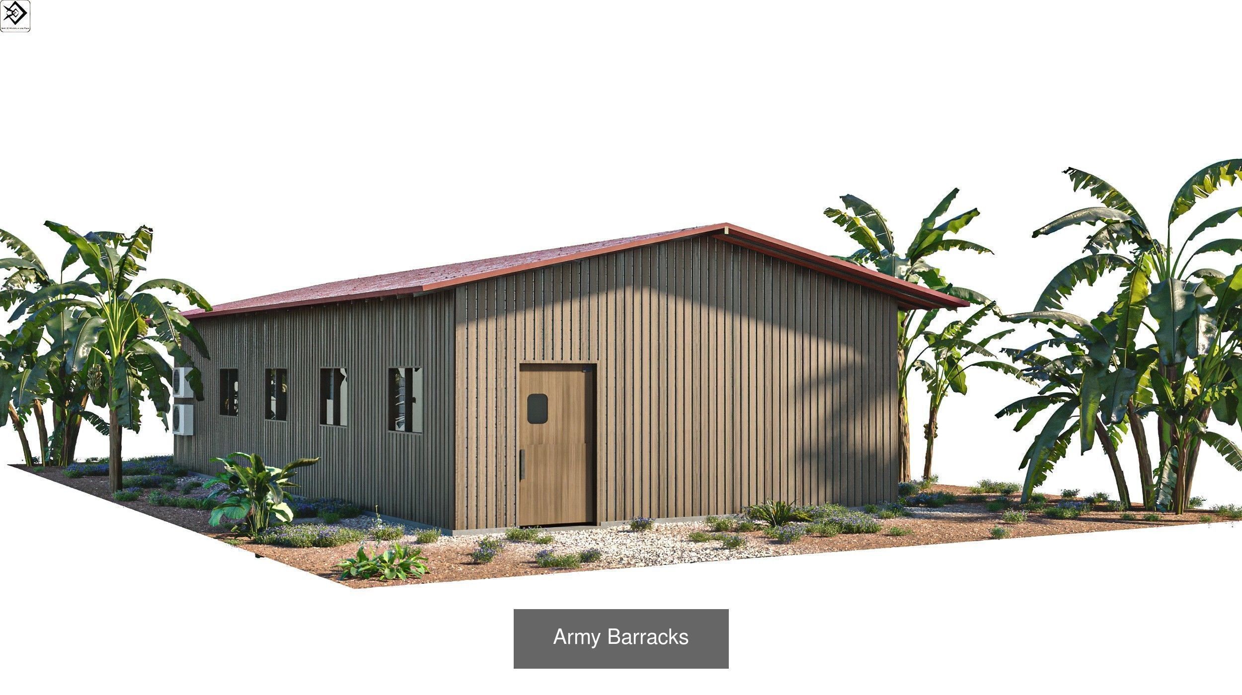 20 Architecture Pakage  3D Model Collection_19