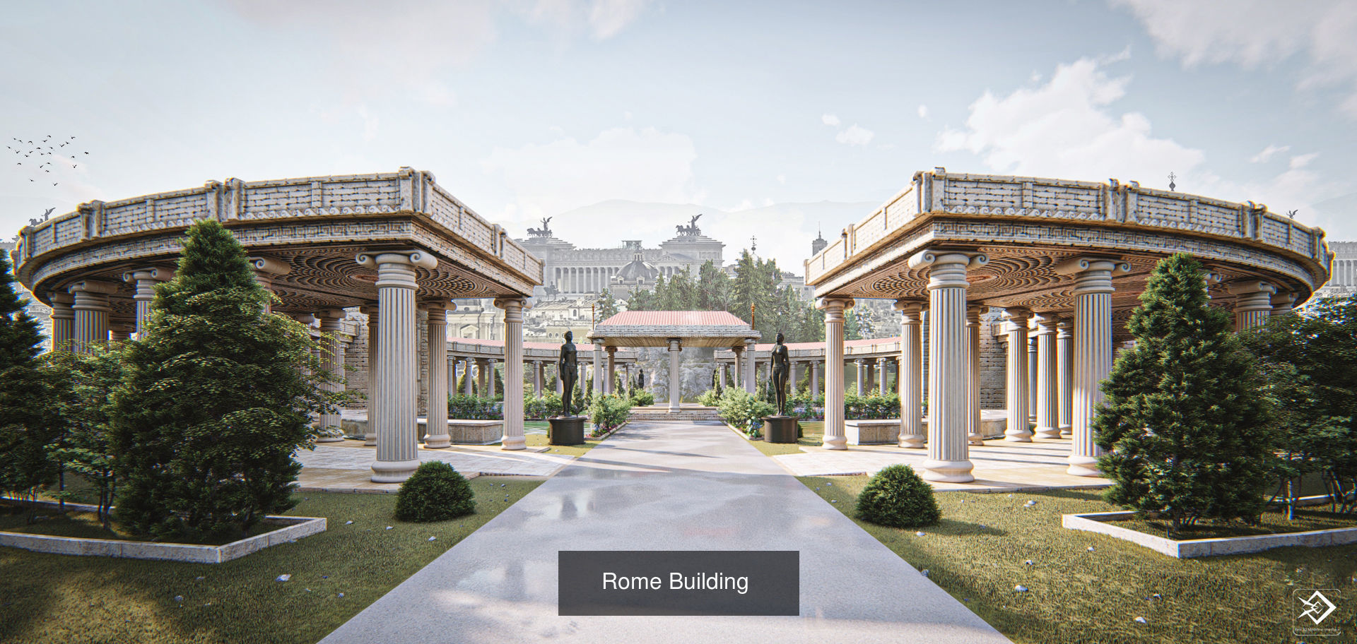 20 Architecture Pakage  3D Model Collection_7