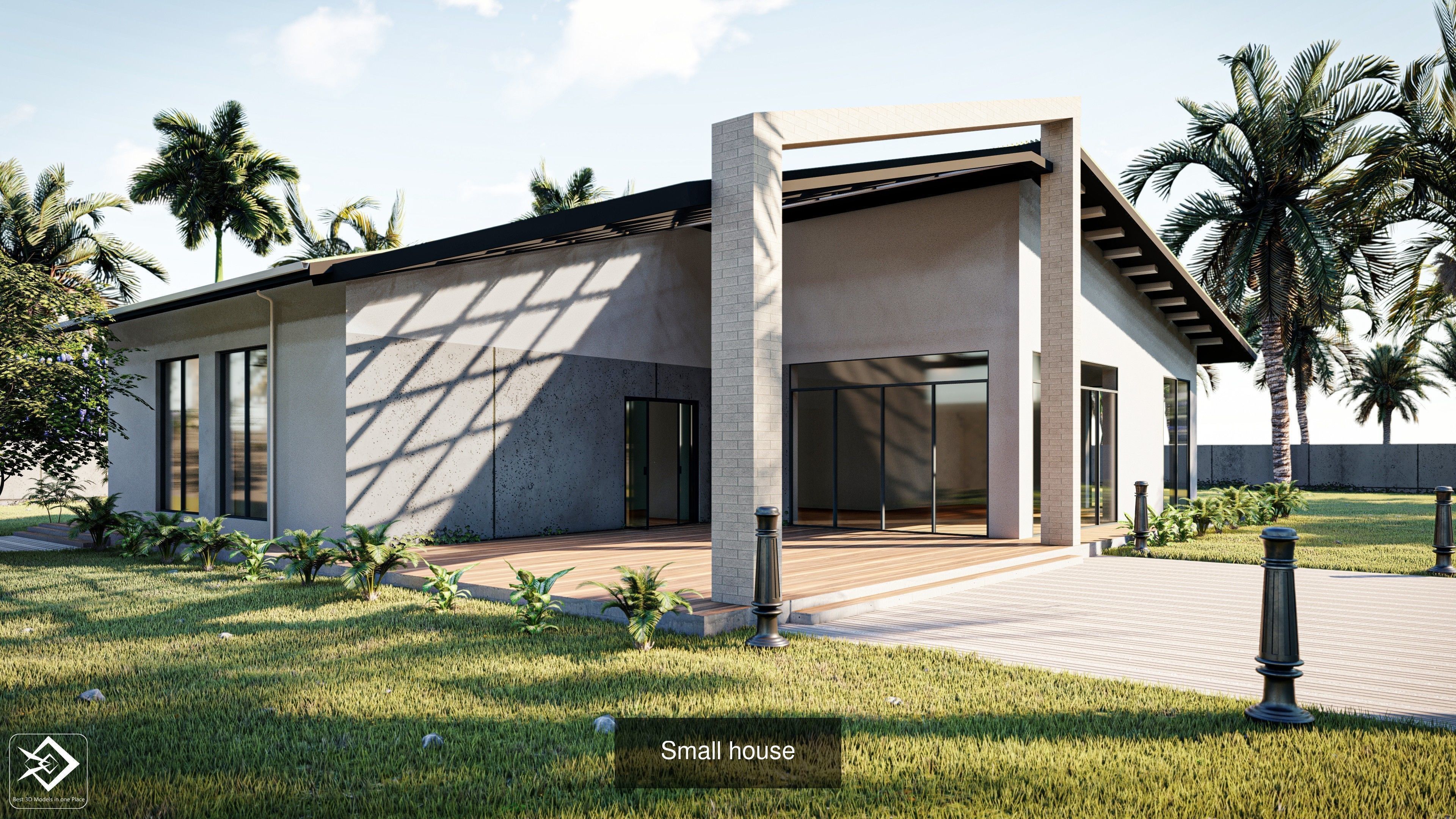 20 Architecture Pakage  3D Model Collection_5