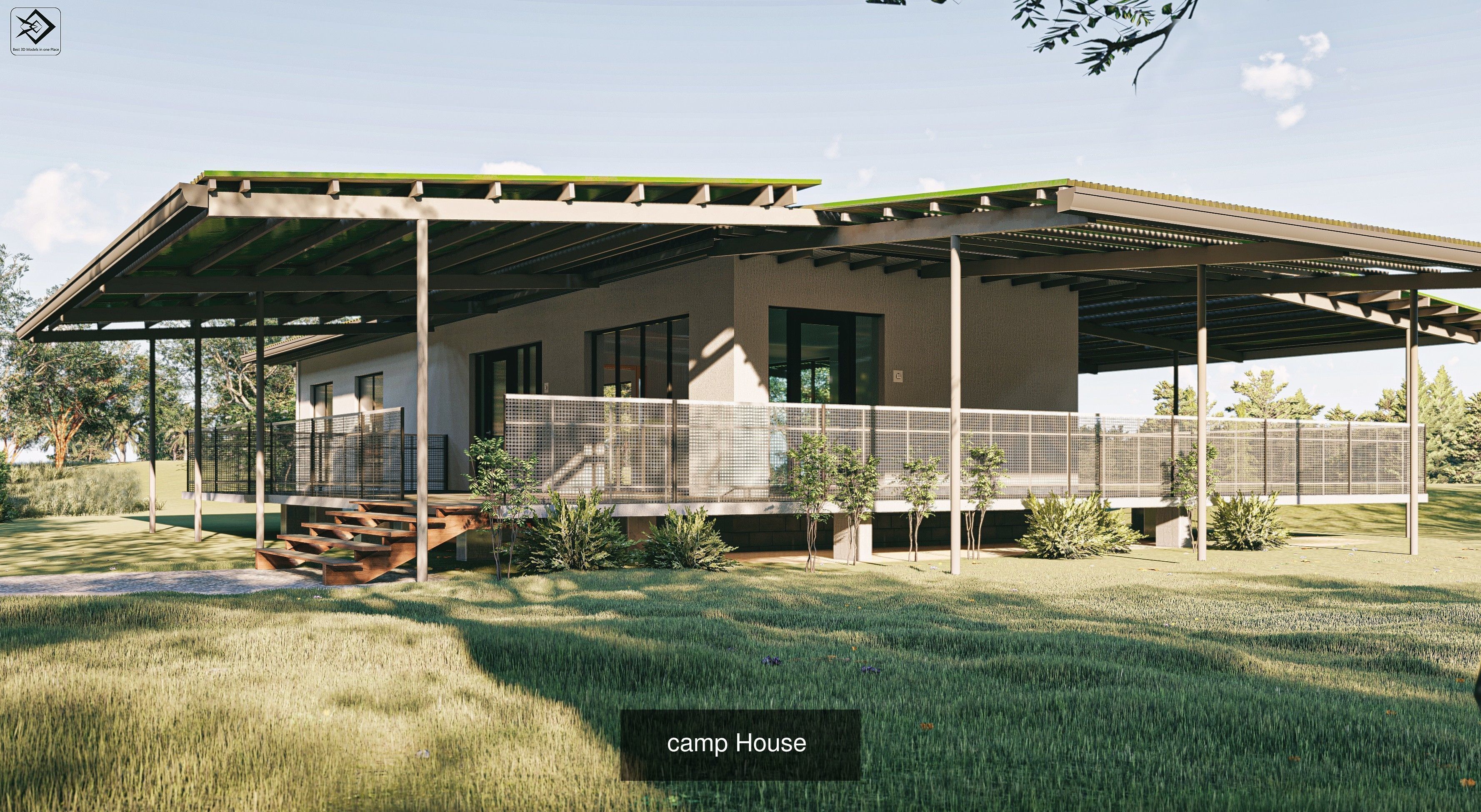 20 Architecture Pakage  3D Model Collection_12