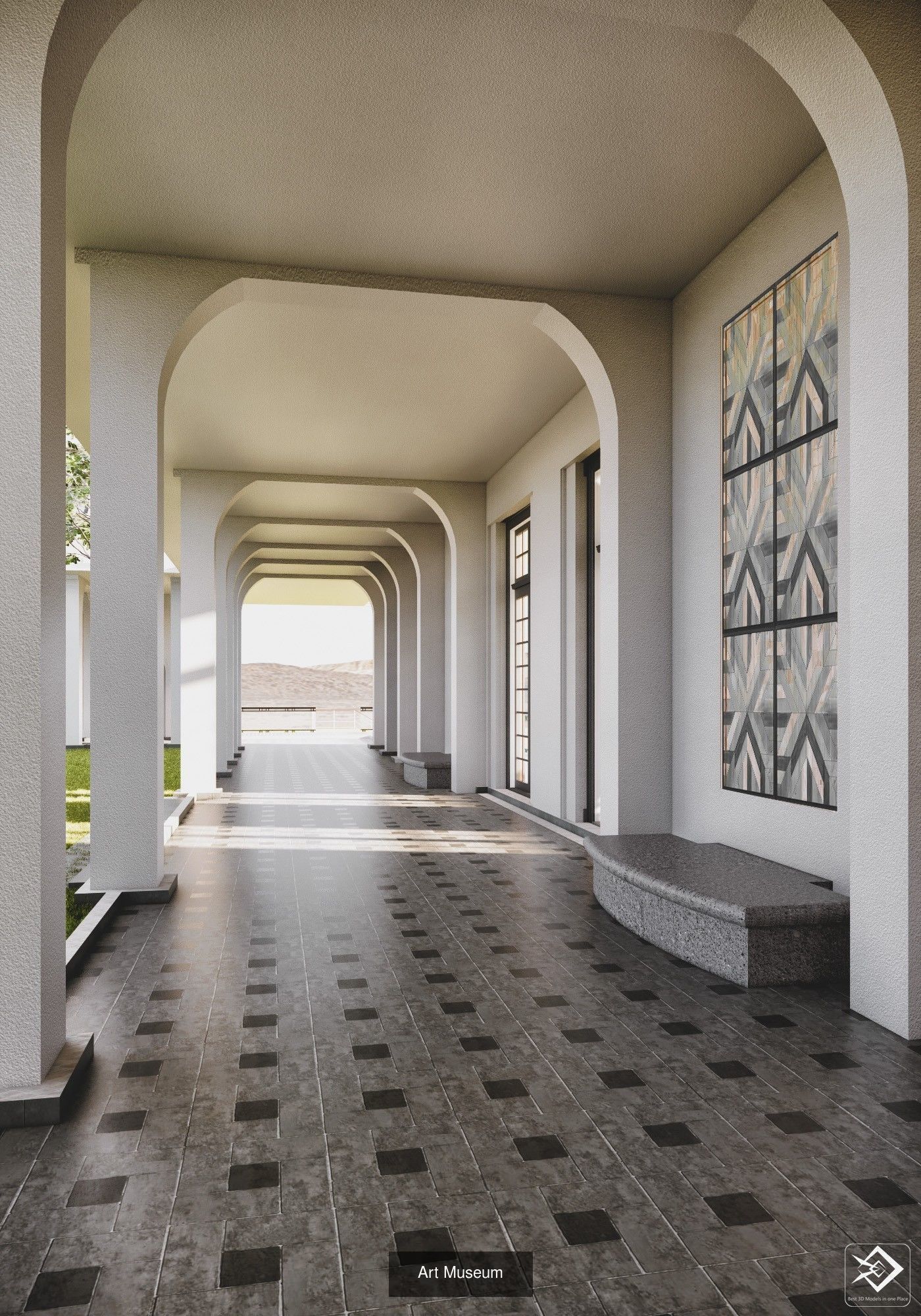 20 Architecture Pakage  3D Model Collection_14